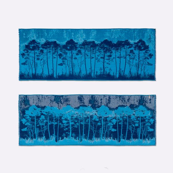 Rodolphe Silk Jacquard - Blue