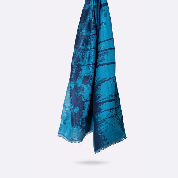 Rodolphe Silk Jacquard - Blue