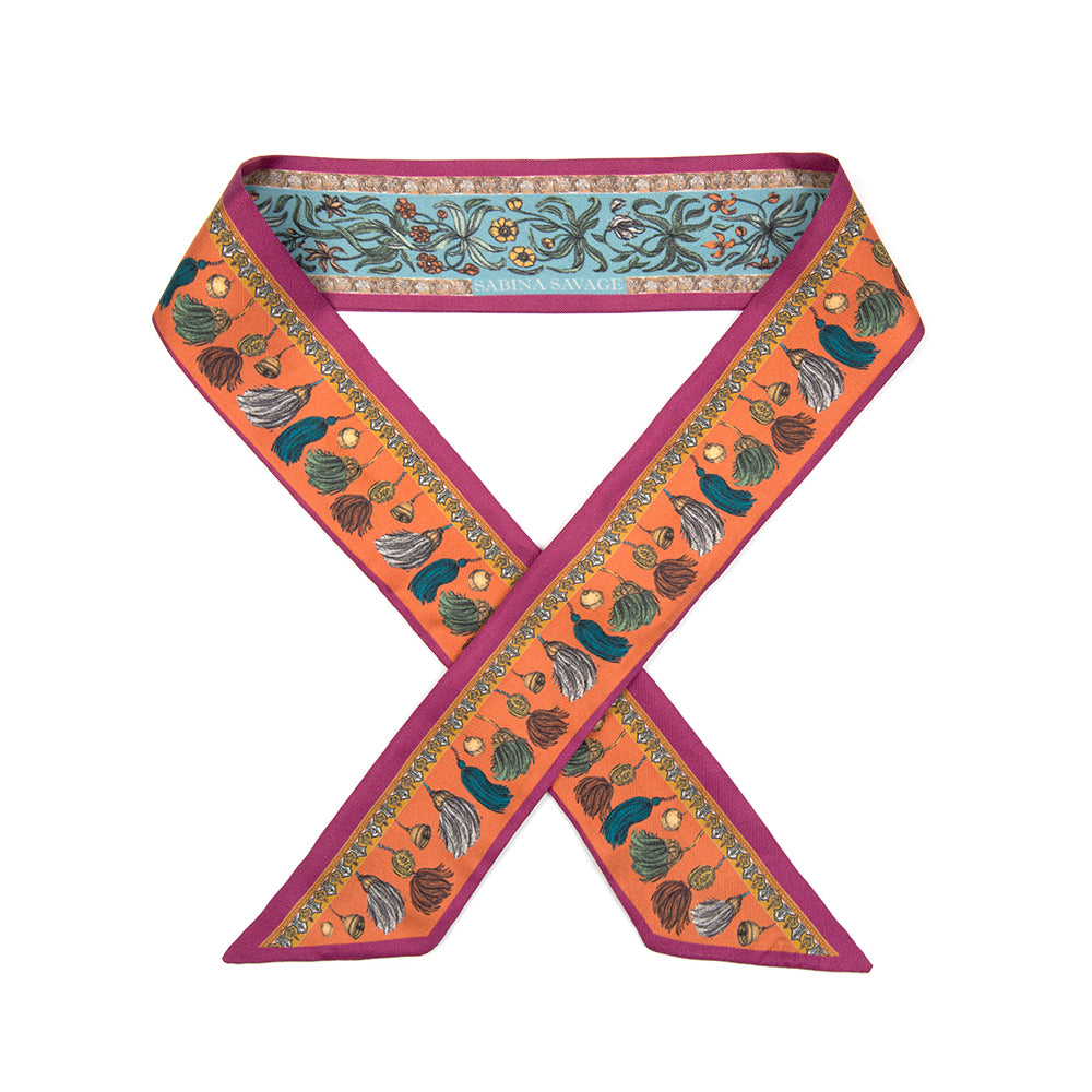 The Leopard's Bazaar - Small Silk Ribbon