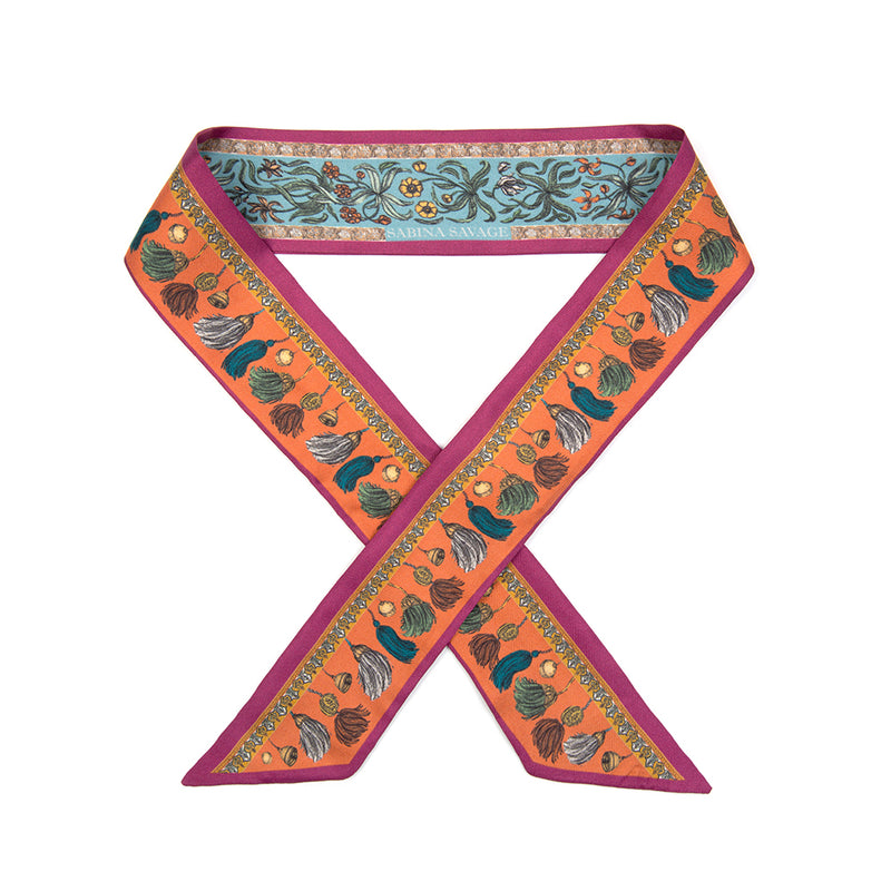 The Leopard's Bazaar - Small Silk Ribbon