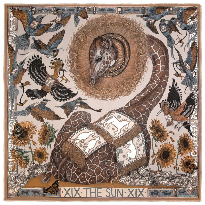 The Sun - Large Silk