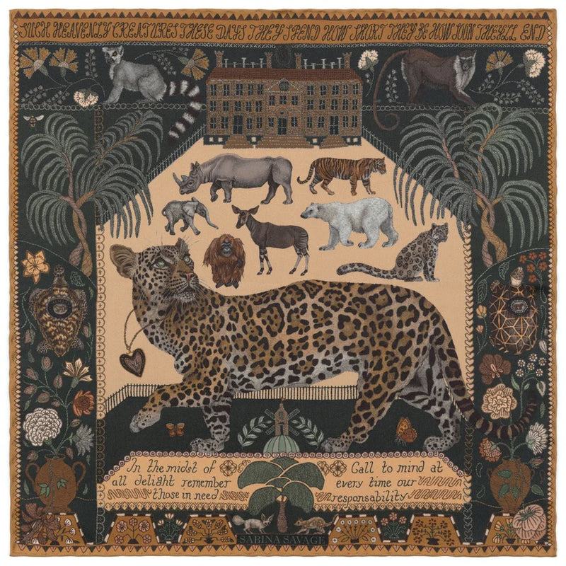 The Jaguar's Paradise Neckerchief/Pocket Square