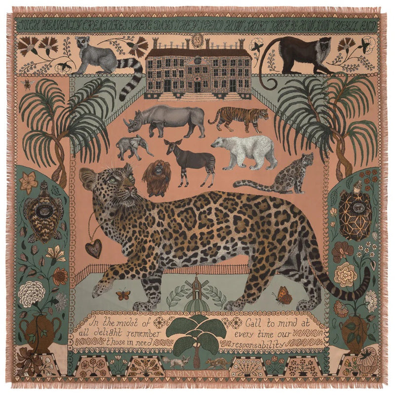 The Jaguar's Paradise - Large Silk