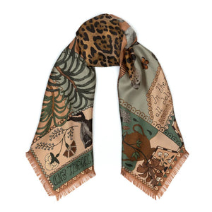 The Jaguar's Paradise - Large Silk