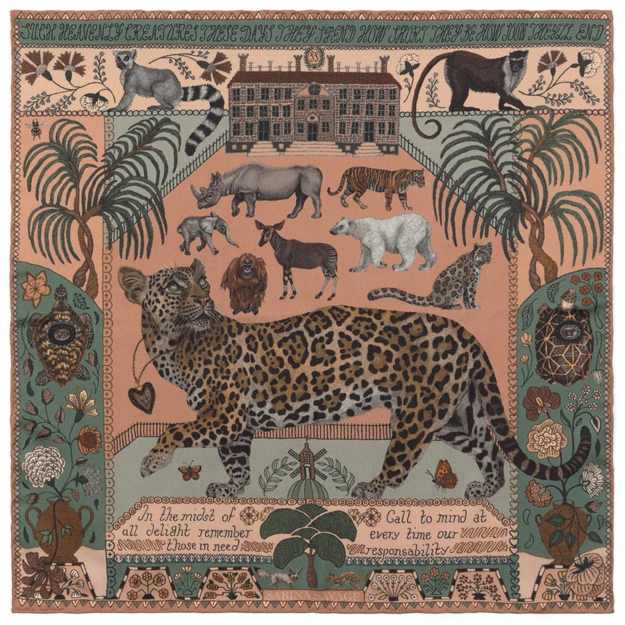 The Jaguar's Paradise Neckerchief/Pocket Square