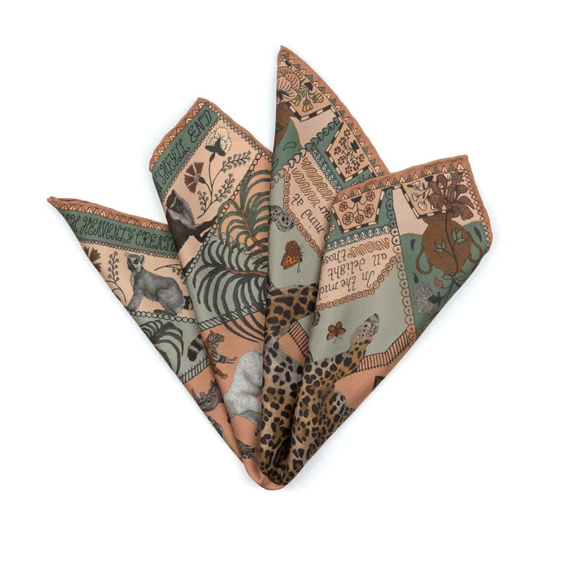 The Jaguar's Paradise Neckerchief/Pocket Square