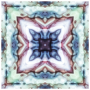 White Terra Silk Crêpe Scarf