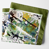 Olive Green Terra Silk Scarf
