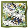 Olive Green Terra Silk Scarf