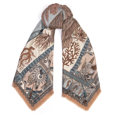 The Pelicans and The Sea - Large Silk
