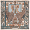 The Pelicans and the Sea Neckerchief/Pocket Square